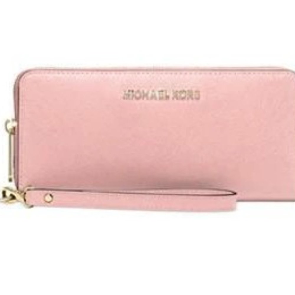 michael kors JET SET TRAVEL CONTINENTAL WALLET NWT